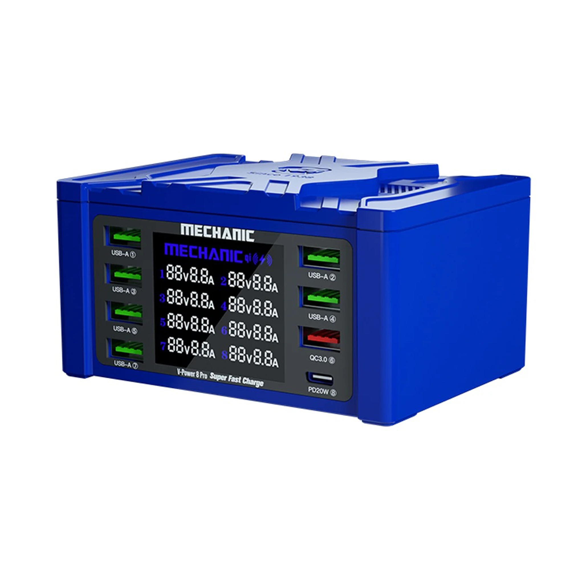 SUPER CHARGER MECHANIC V-POWER 8 PRO ORIGINAL